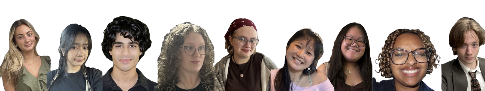 Portraits of nine Drexel education majors